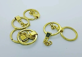 Anahtarlık halkası zincirli Gold renk 1. Kalite