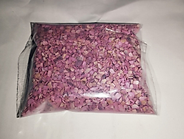 Pembe renk kırık deniz kabuğu 100 Gr bu