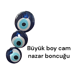 Nazar boncuğu büyük ebat 5 cm adet fiyatı