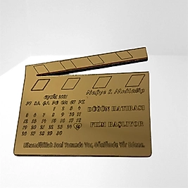 Kişiye özel davet özel gün magneti