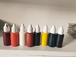 Epoksi opak renk pigmentler